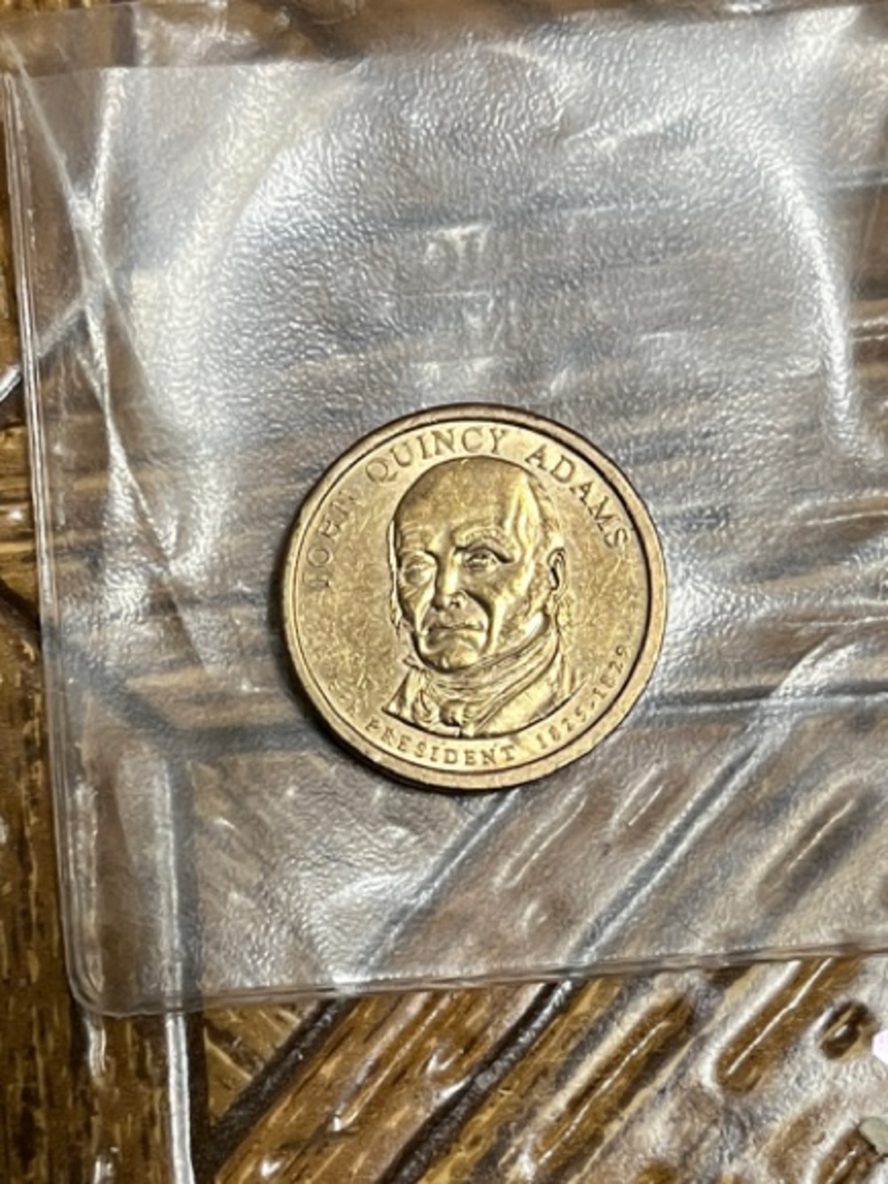 Presidential $1 Gold Coin - John Quincy Adams